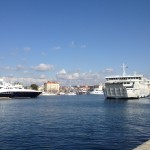 Fähre im Hafen von Zadar