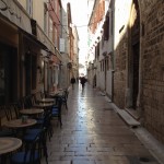 Gasse in der Altstadt von Zadar