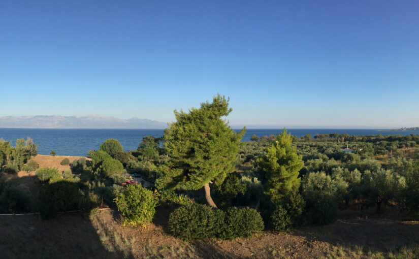 Panorama Bucht von Messenien